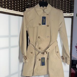 Polo Ralph Lauren trench jacket size 16